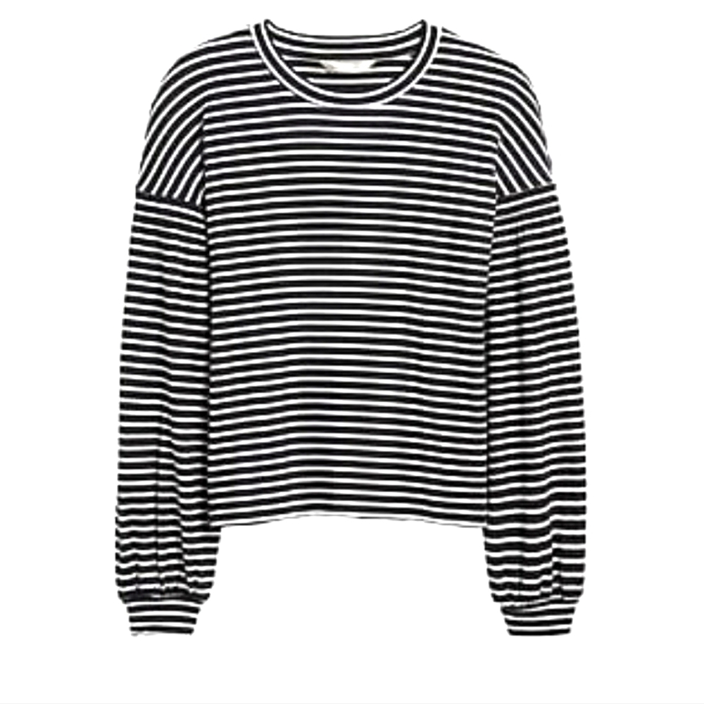 Boxy Crinkle-Knit T-Shirt